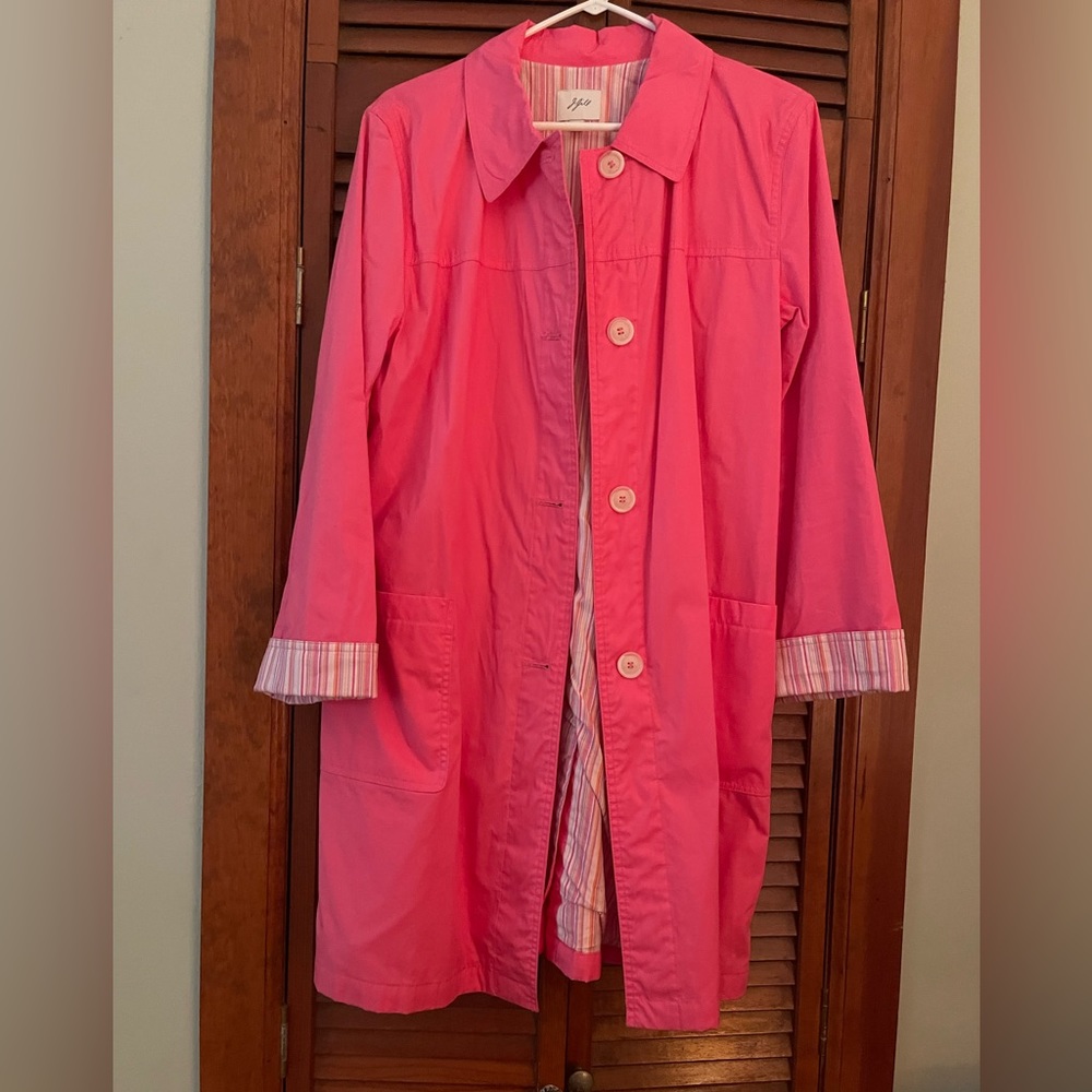 J Jill Large Raincoat